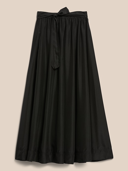 Image number 7 showing, Nocturne Silk Maxi Skirt