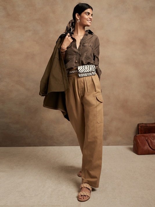 Silk Utility Shirt