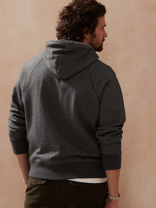 French Terry Hoodie Banana Republic