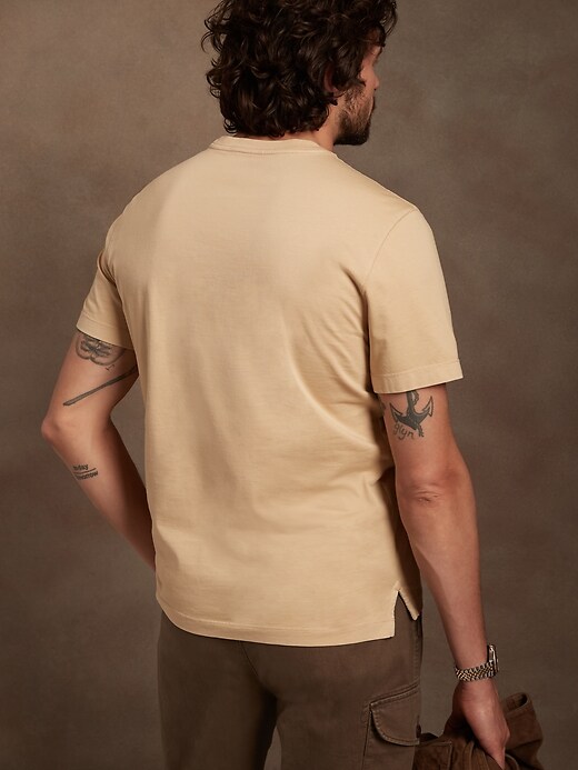 T-shirt ras du cou en coton SUPIMA® authentique