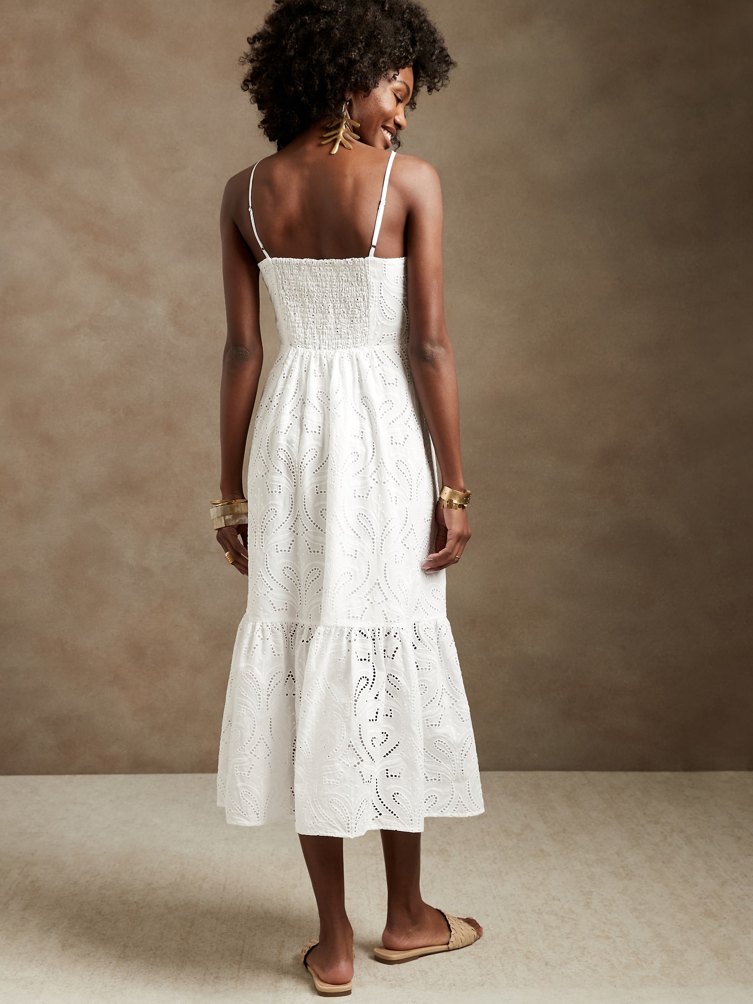 Breanne Eyelet Maxi Dress