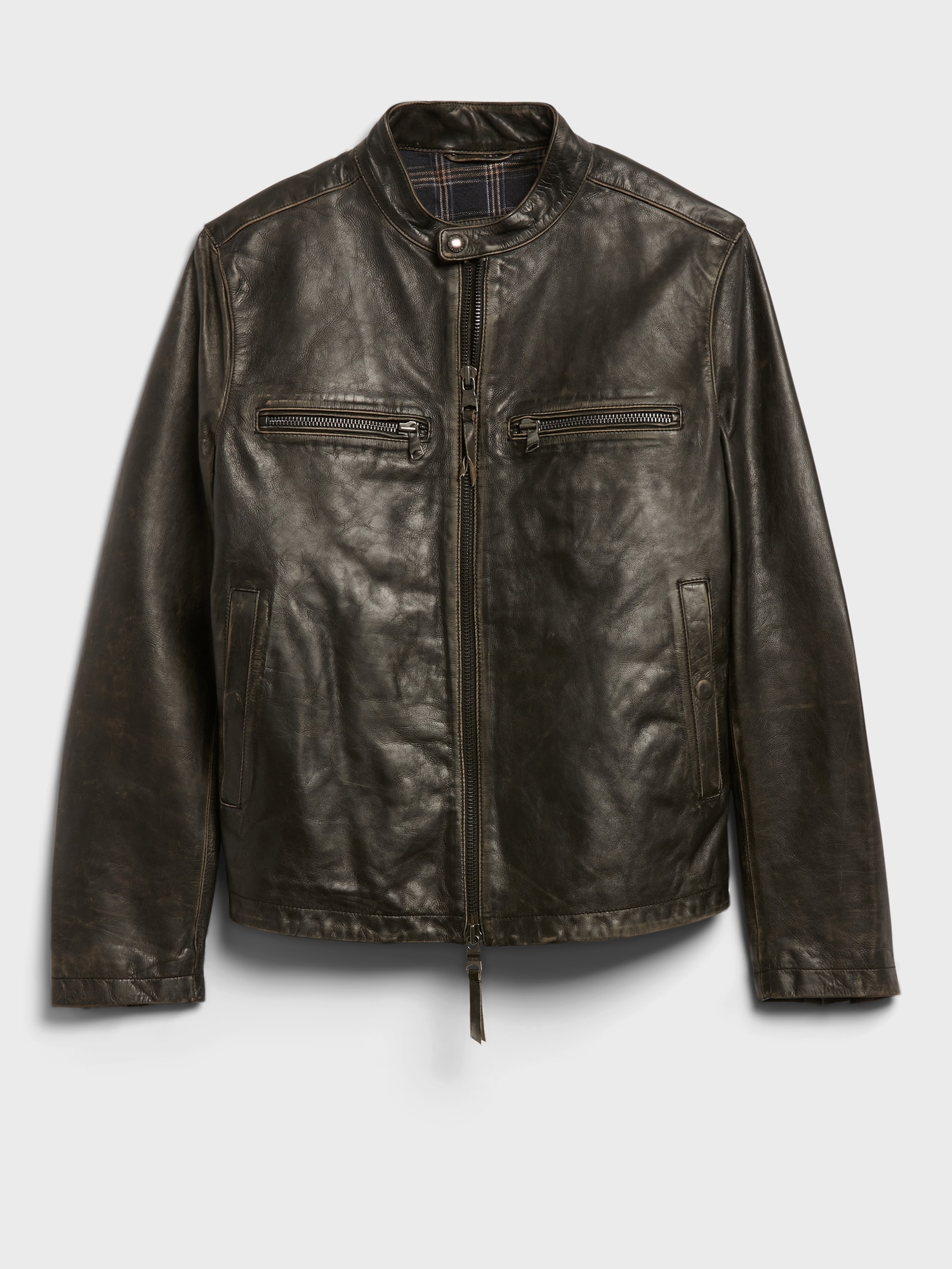 VINTAGE LEATHER JACKET Lucky Brand, 50% OFF