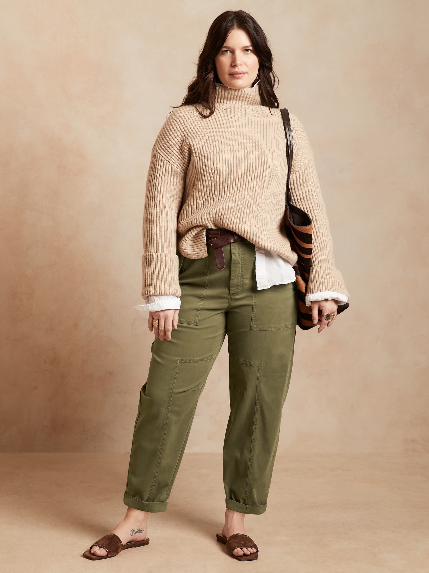 The Barrel Pant | Banana Republic