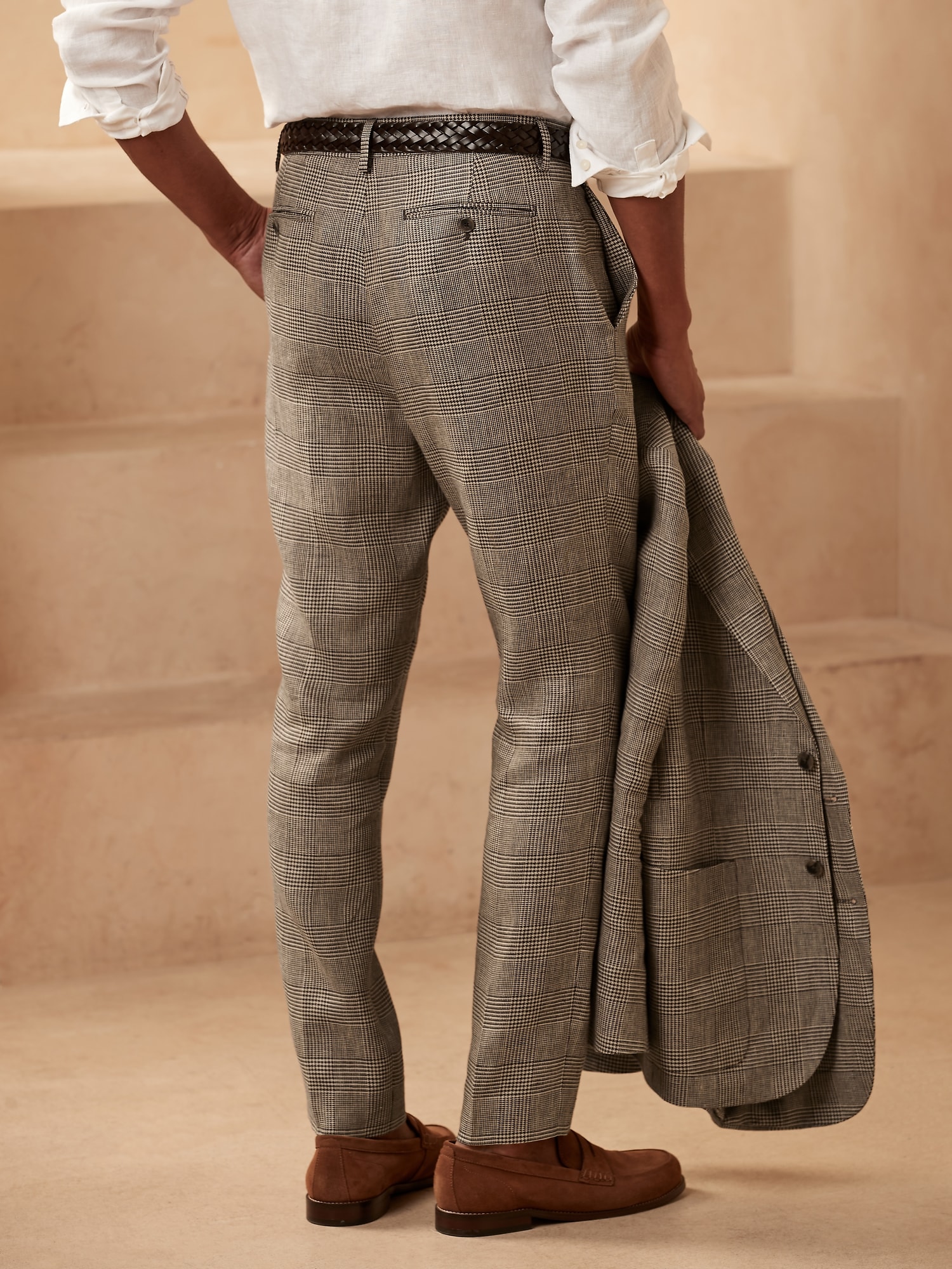 Irish Linen Suit Pant