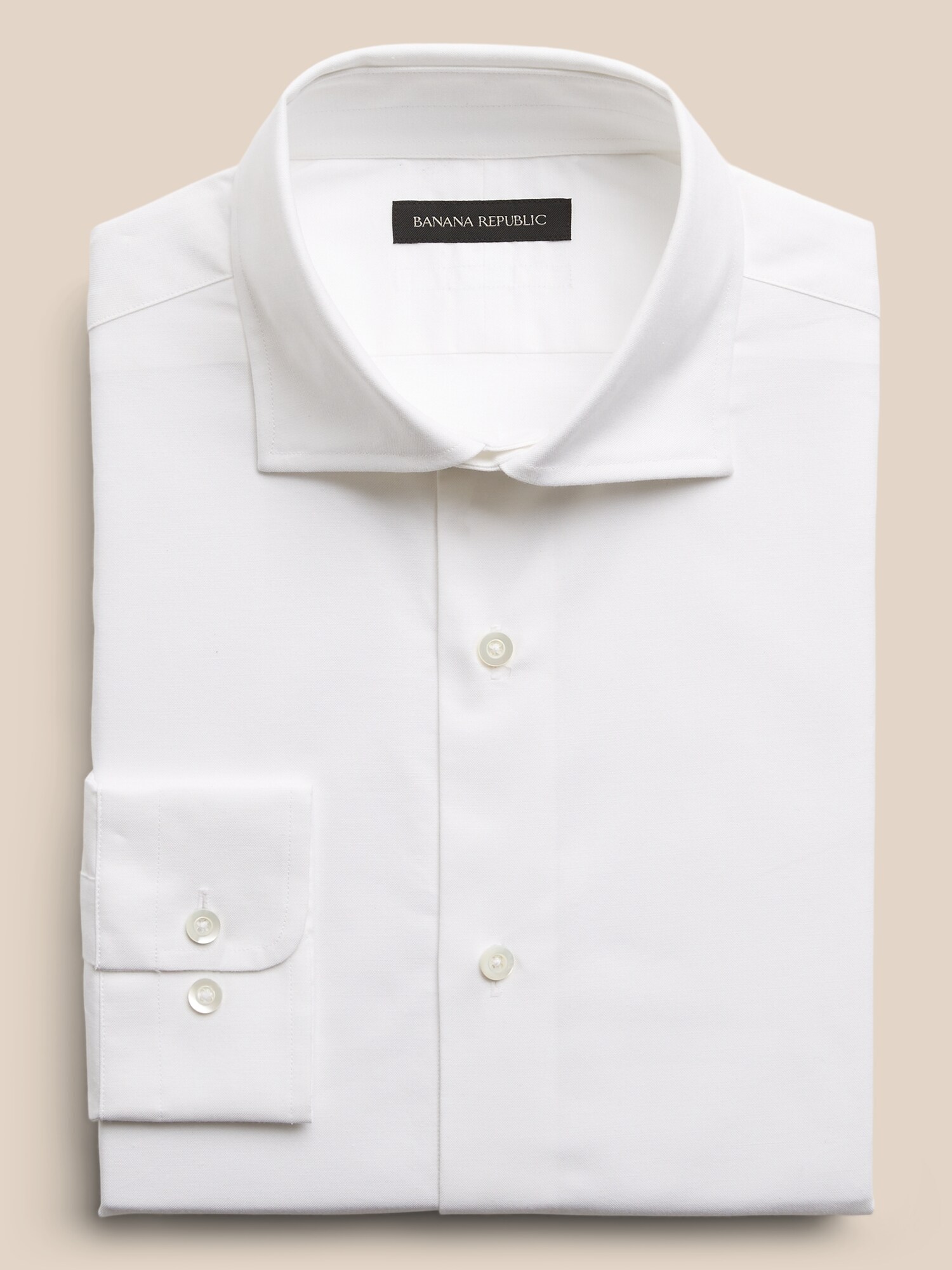 Oxford Dress Shirt with Cutaway Collar