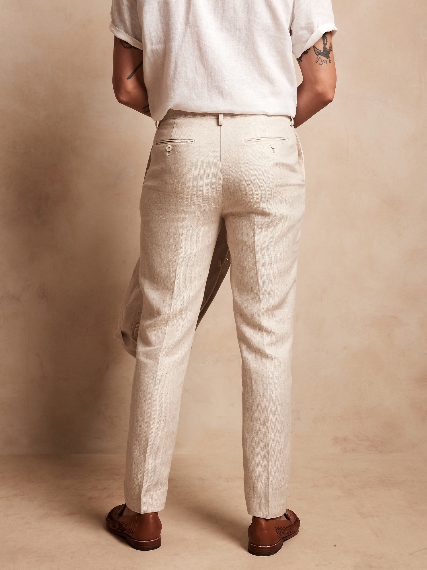 Milano Linen Suit Pant