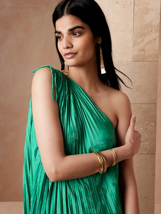 Radiant One-Shoulder Dress | Banana Republic Radiant One-Shoulder Dress | Banana Republic