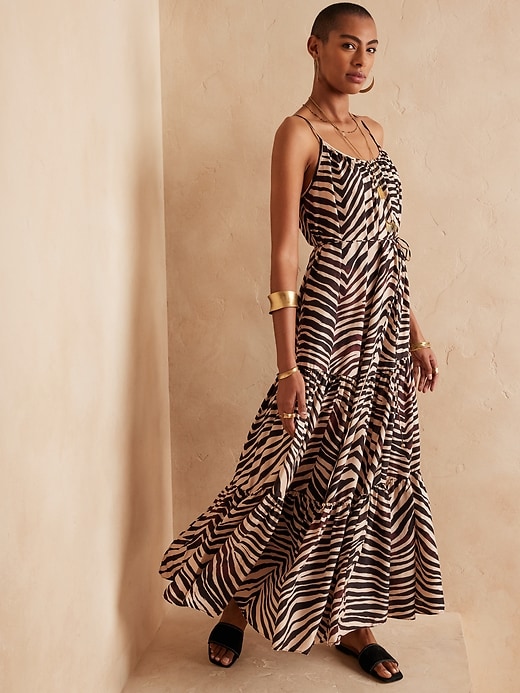 Banana republic zebra dress on sale