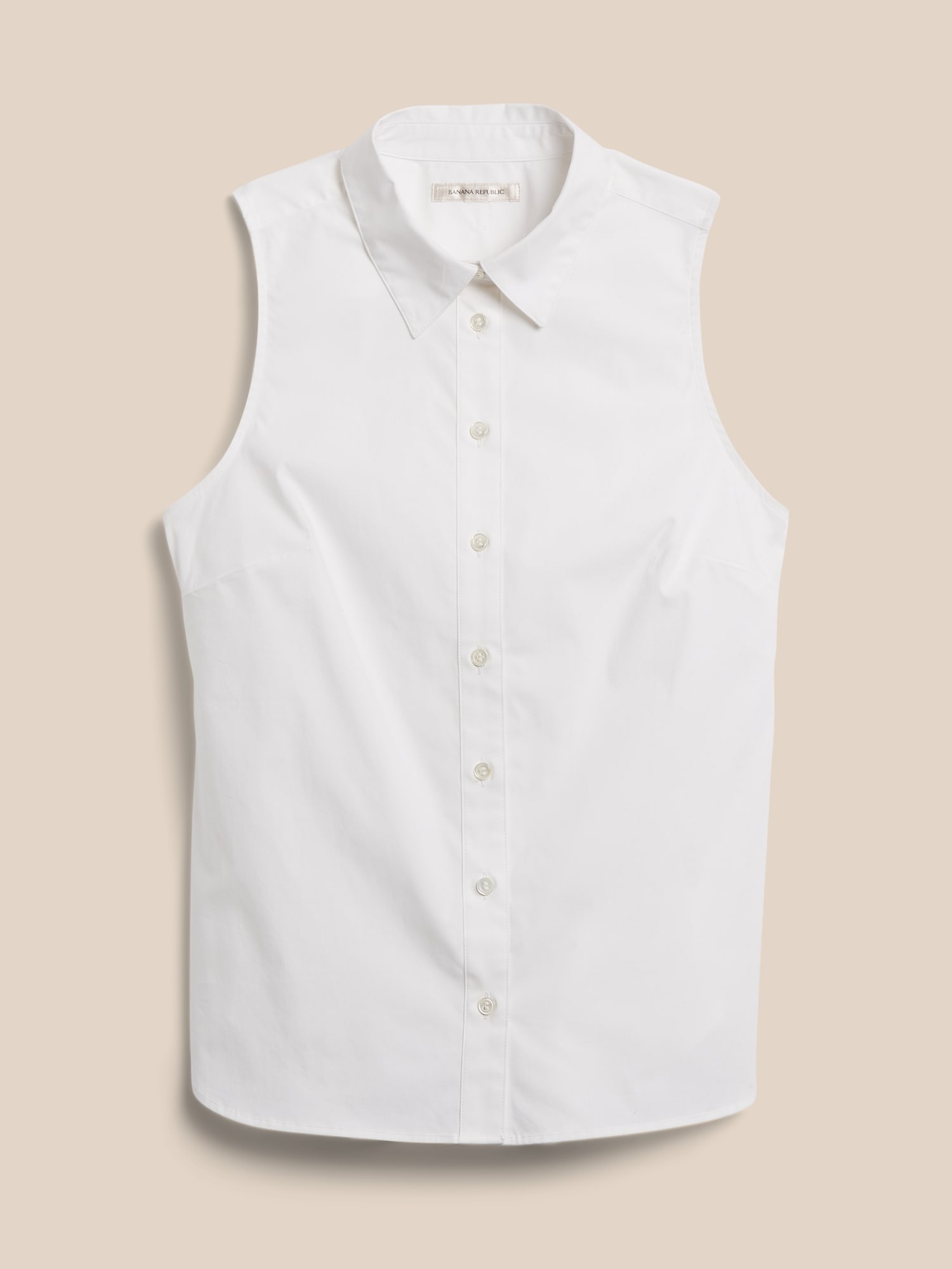 Image number 5 showing, Riley Tailored Sleeveless Shirt