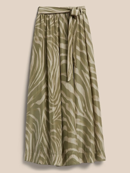 Image number 4 showing, Nocturne Silk Maxi Skirt