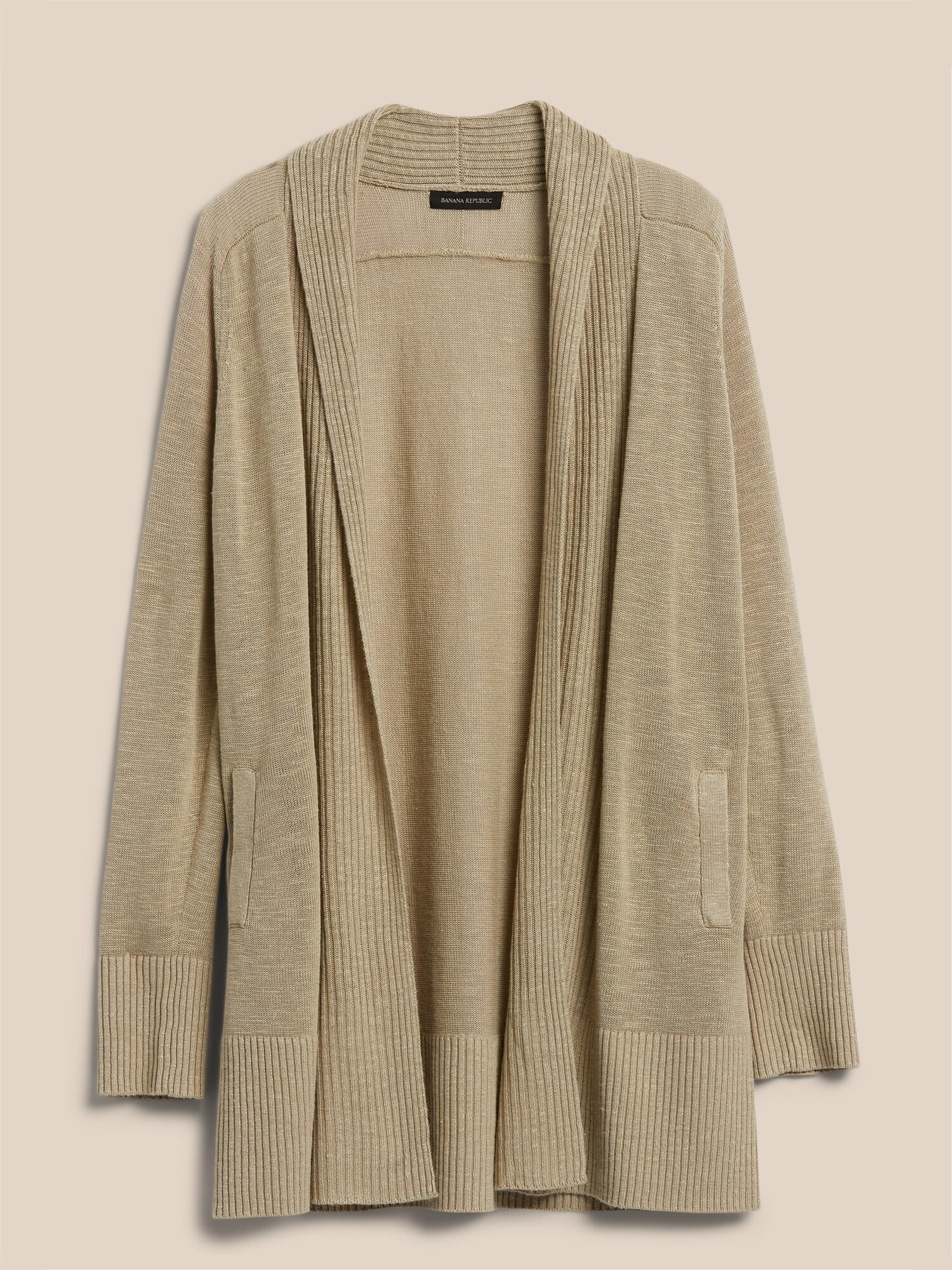 Linen-Blend Cardigan | Banana Republic