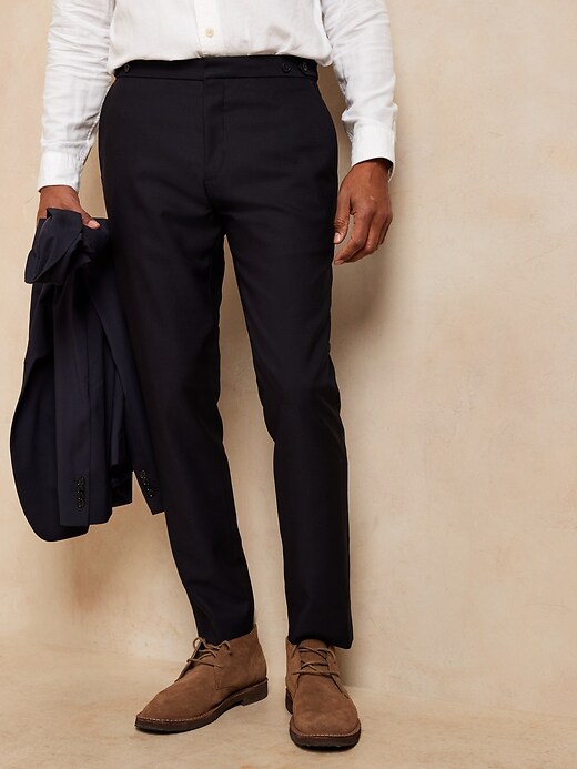 Image number 3 showing, Slim Tapered Tuxedo Pant