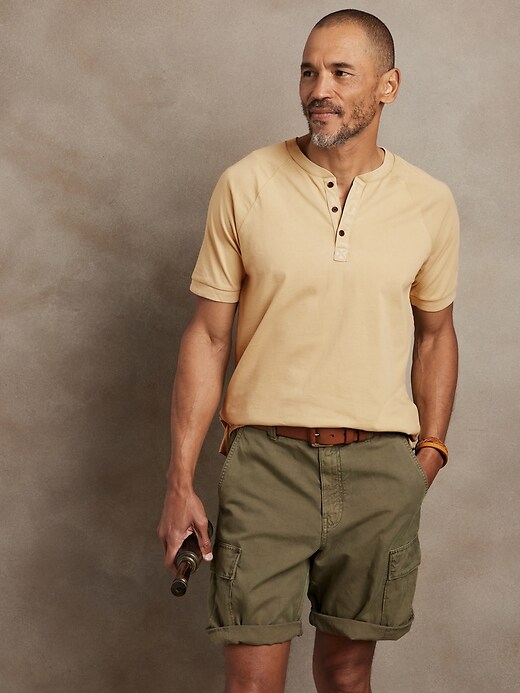 Image number 1 showing, Authentic SUPIMA® Henley
