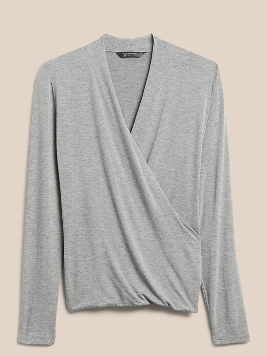 Image number 4 showing, Threadsoft Wrap Top