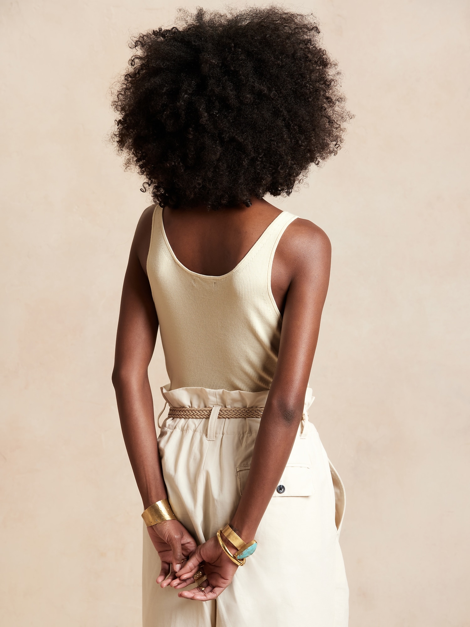 Henley Sweater Tank | Banana Republic