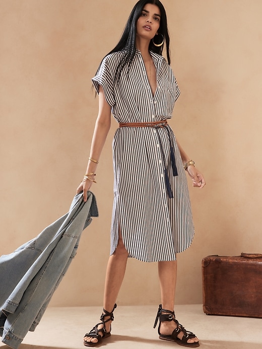 Classic Shirtdress Banana Republic