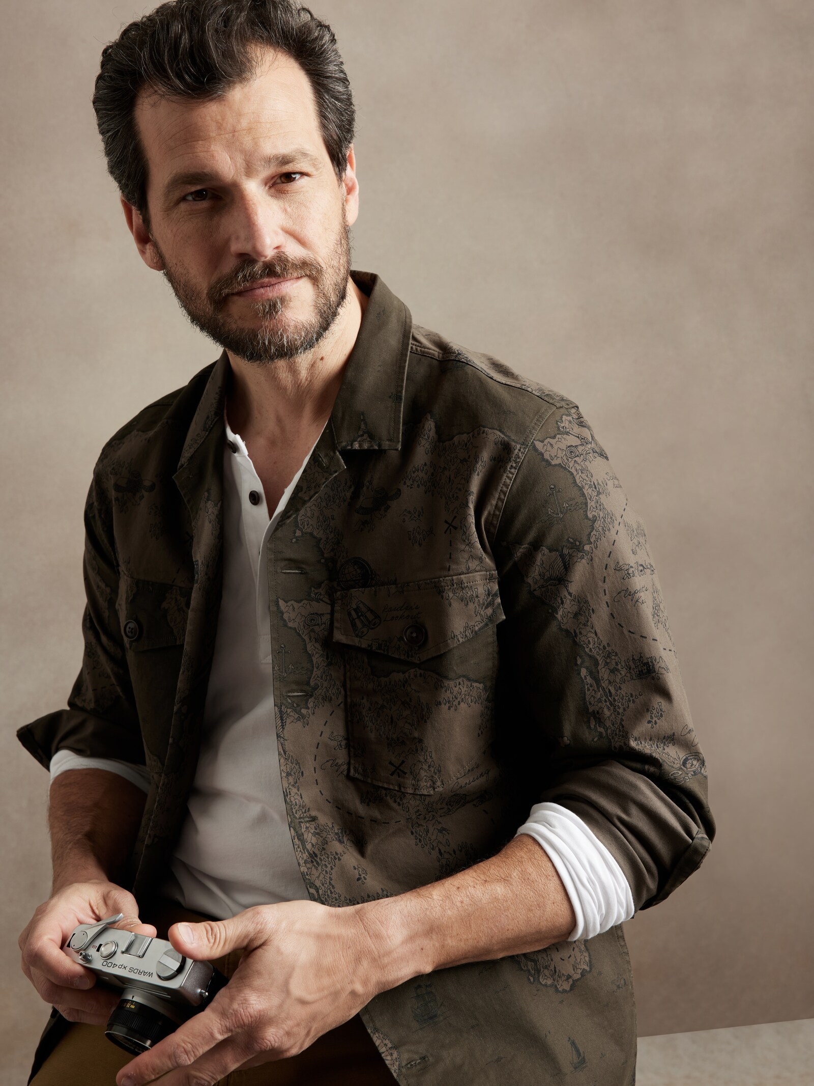 90s BANANAREPUBLICウールCPOジャケットダークグリーンアメカジ 90s BANANAREPUBLICウールCPOジャケットダークグリーンアメカジ