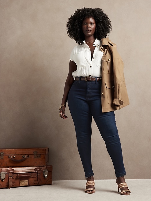 Image number 5 showing, Curvy High + Skinny Jean