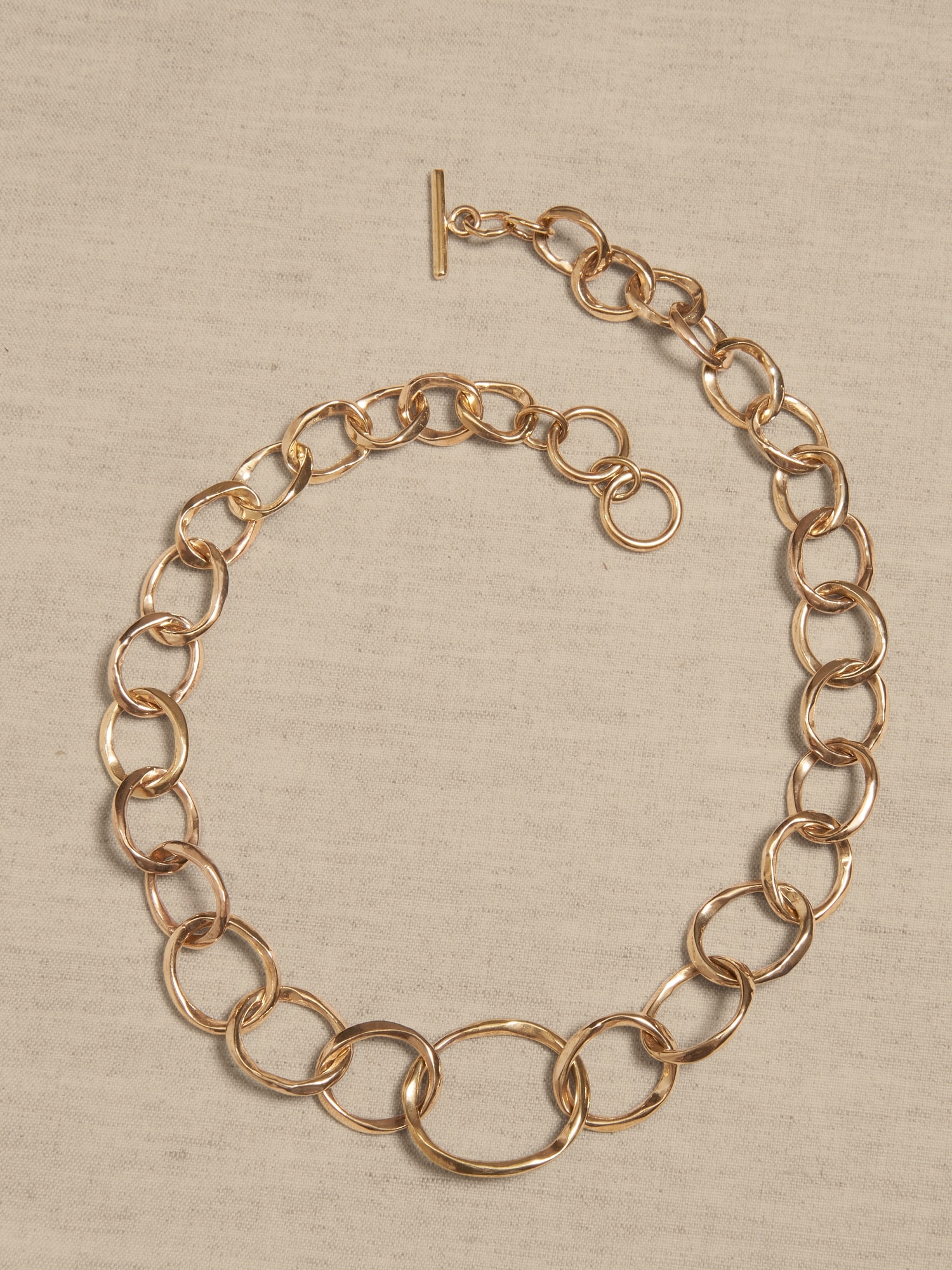 Brass Links Chain Necklace &#124 Aureus + Argent