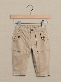 Barrel-Leg Utility Pant for Baby