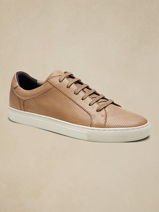nicklas leather sneaker banana republic