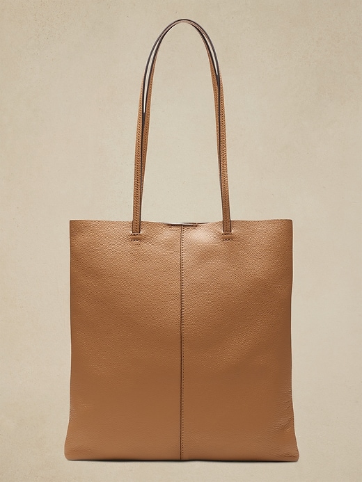 Leather Effortless Tote