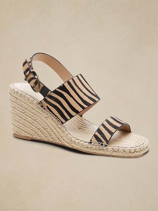 Espadrille Wedge Sandal