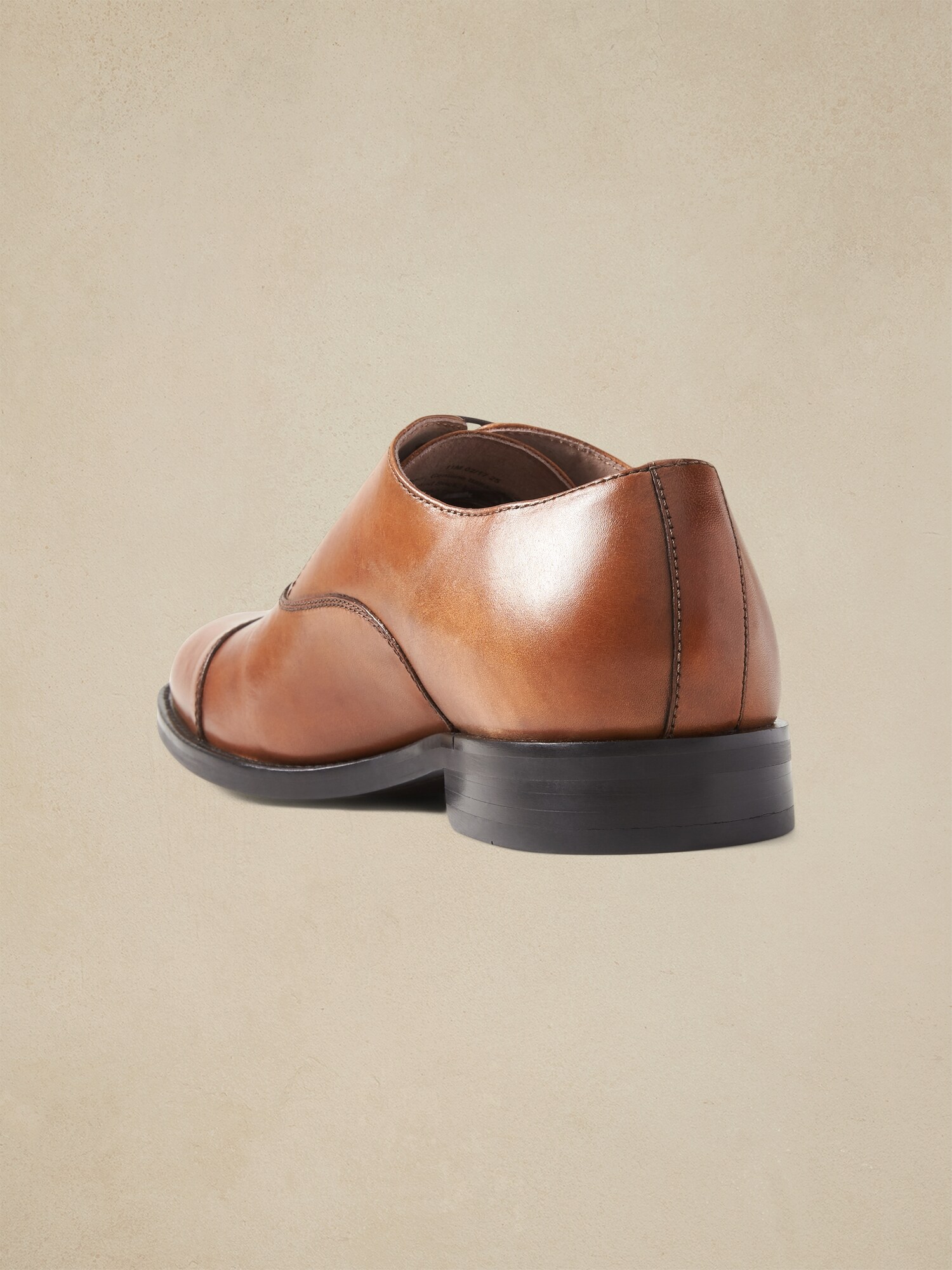 Kevin Italian Leather Cap-Toe Oxford | Banana Republic