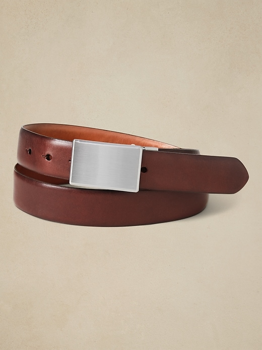 Italian Leather Reversible Belt