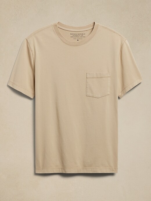 L'image numéro 4 présente T-shirt en coton SUPIMA® authentique