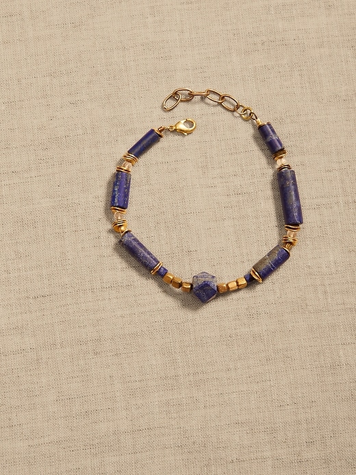 Bracelet à perles Alexandria Aureus + Argent