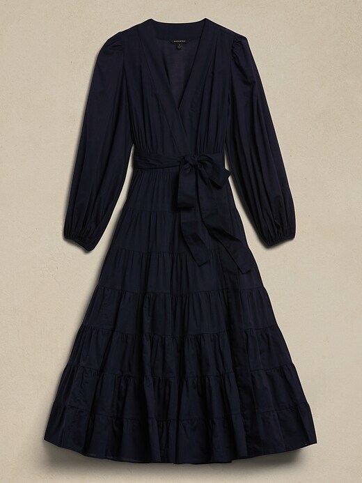 Image number 7 showing, Wrap Midi Dress