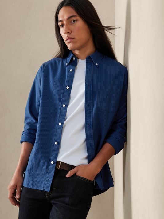 Untucked Oxford Shirt
