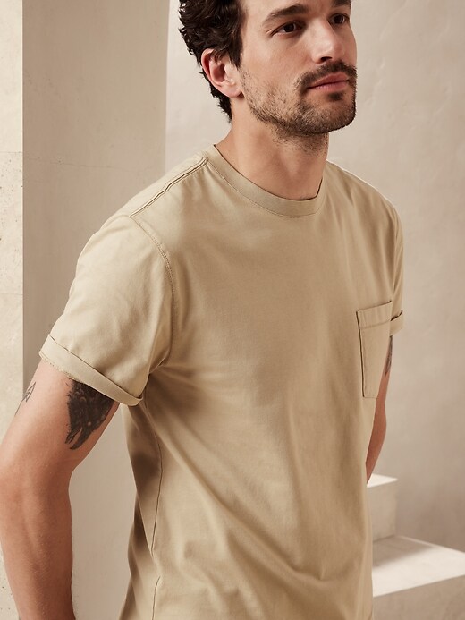 L'image numéro 3 présente T-shirt en coton SUPIMA® authentique