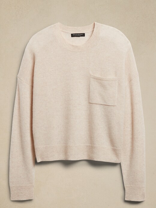 Image number 4 showing, Cropped Cashmere Sweater