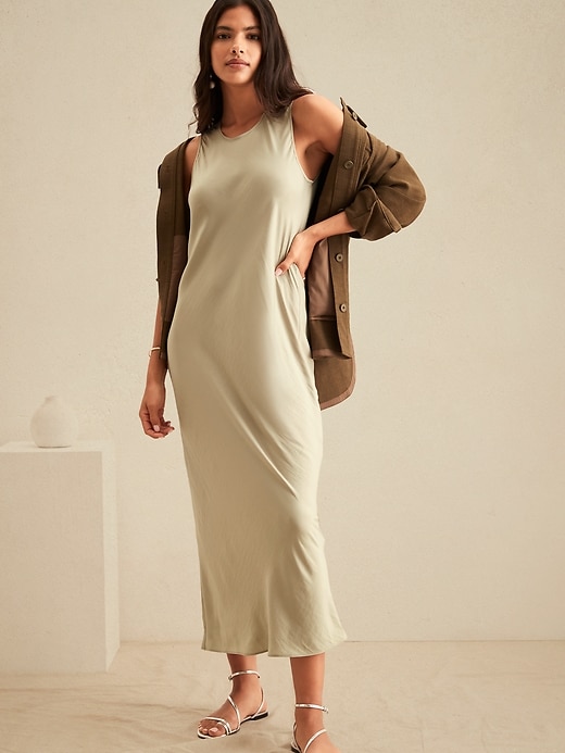 Bias cut midi dress online