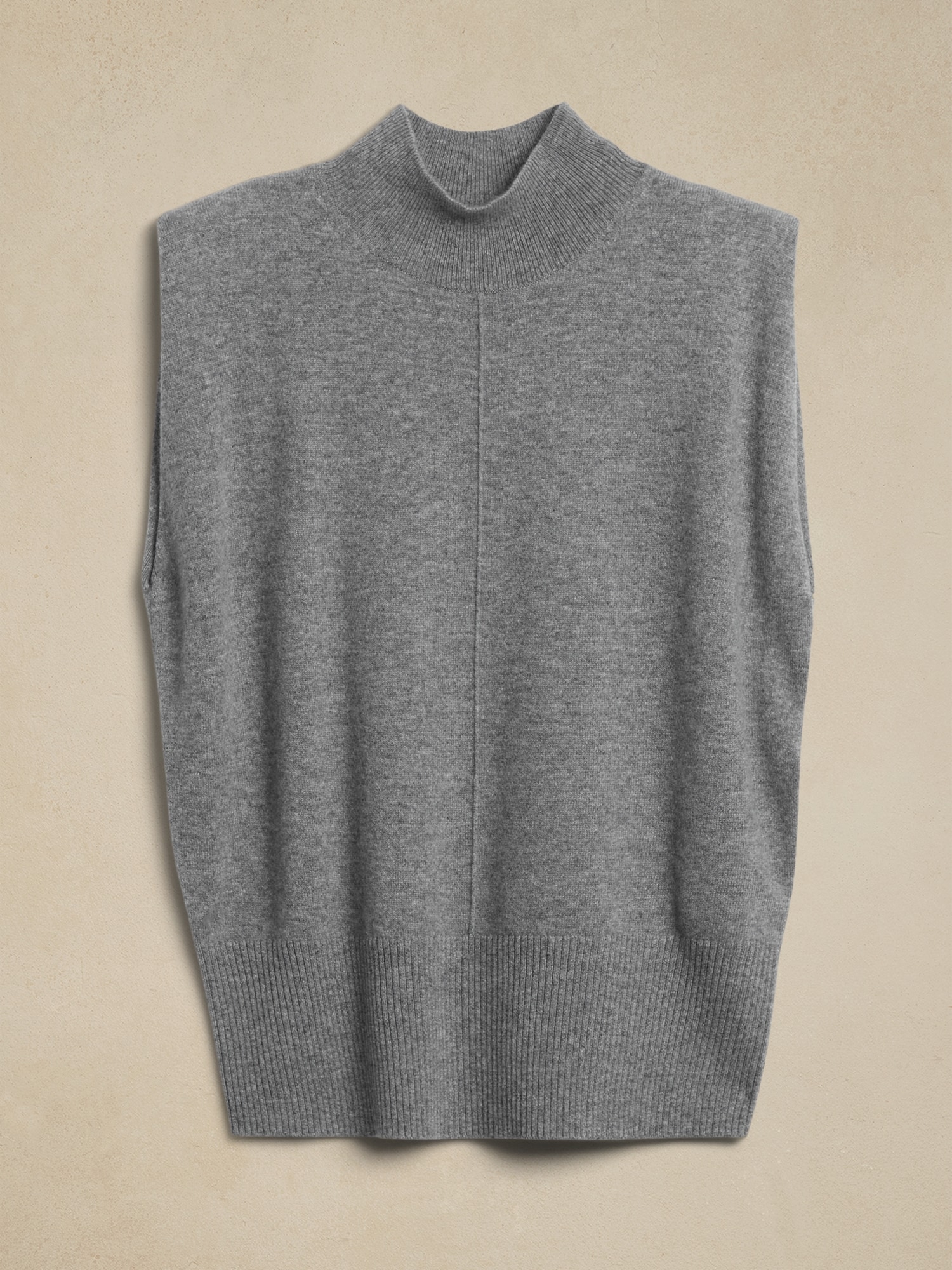 Image number 7 showing, Franca Cashmere Padded-Shoulder Top