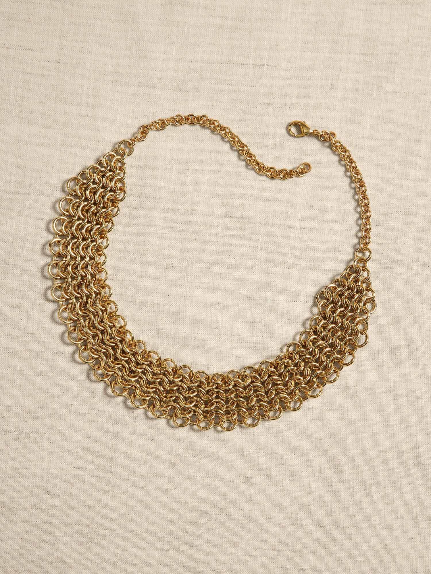 Image number 3 showing, Chainmail Necklace by Aureus + Argent