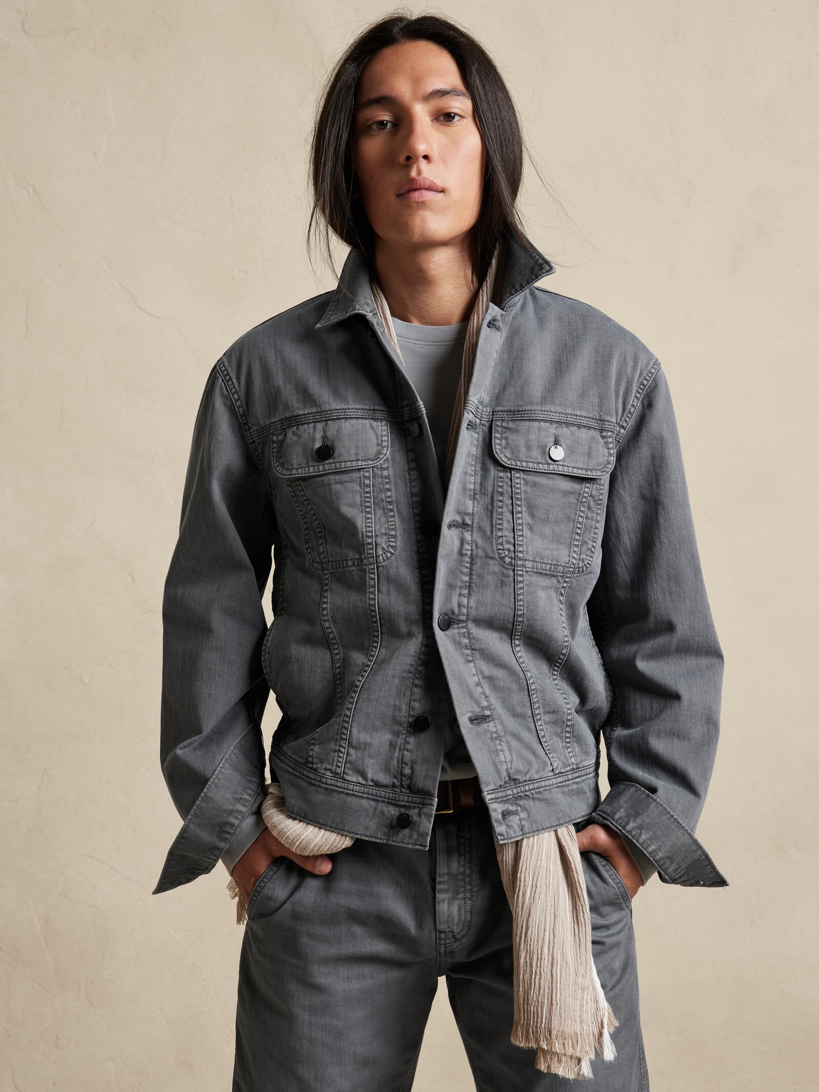 ジャケット・アウター Max Denim Trucker Jacket cn29498333.png