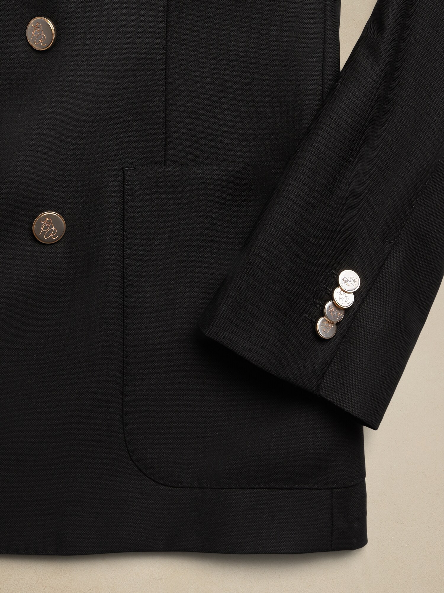 Barque Double-Breasted Suit Jacket | Banana Republic