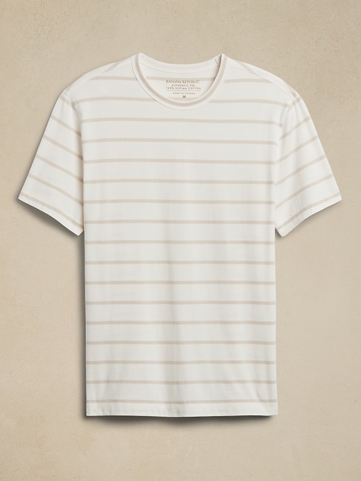 L'image numéro 4 présente T-shirt en coton SUPIMA® authentique
