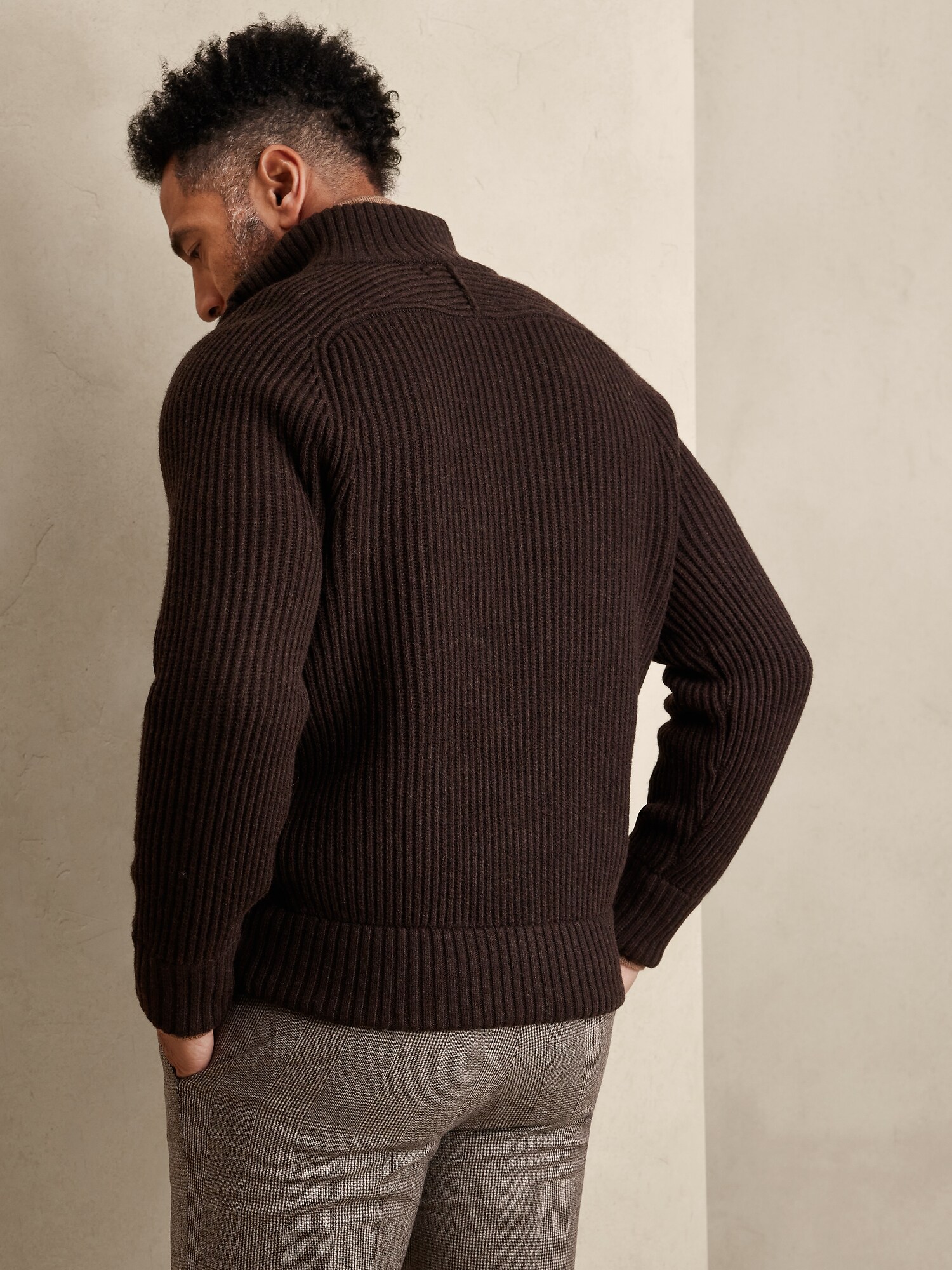 Nino Mock-Neck Sweater