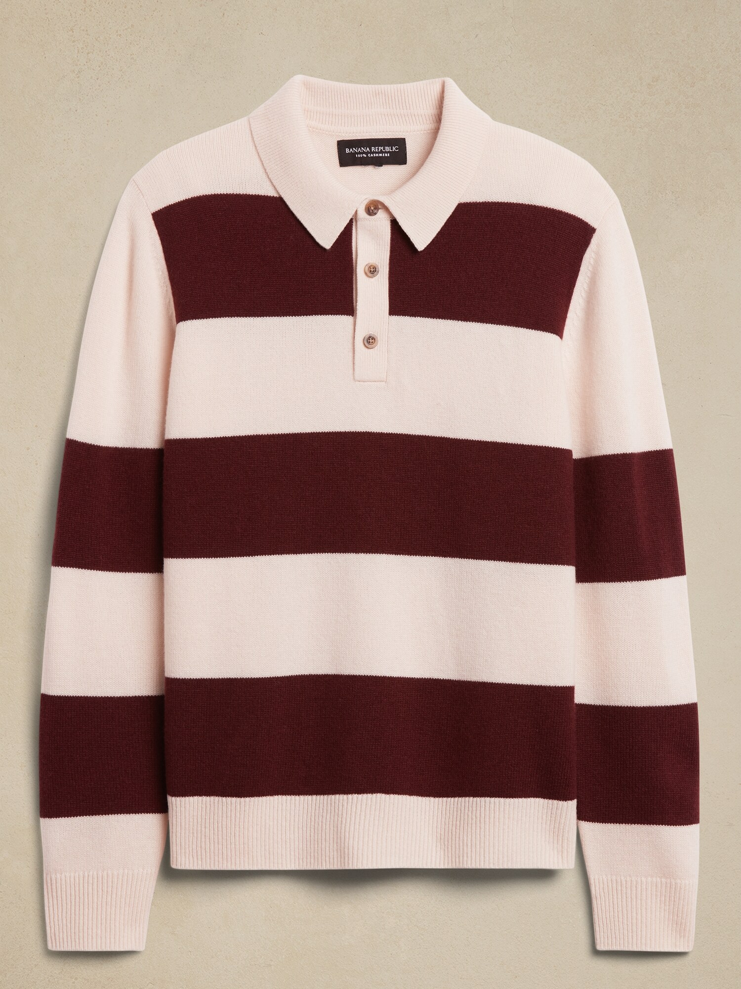 Napoli Cashmere Rugby Sweater | Banana Republic