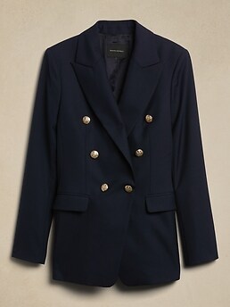 Navy blazer shop size 16