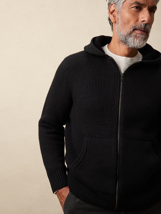 Banana republic hooded sweater online