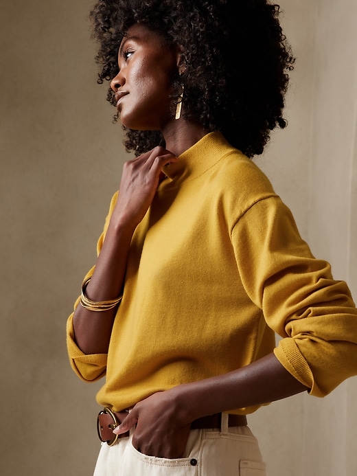 Banana republic clearance mock turtleneck