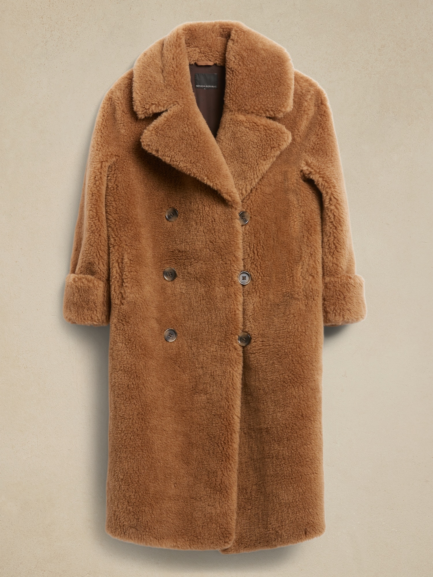 Long Teddy Coat  Banana Republic Factory