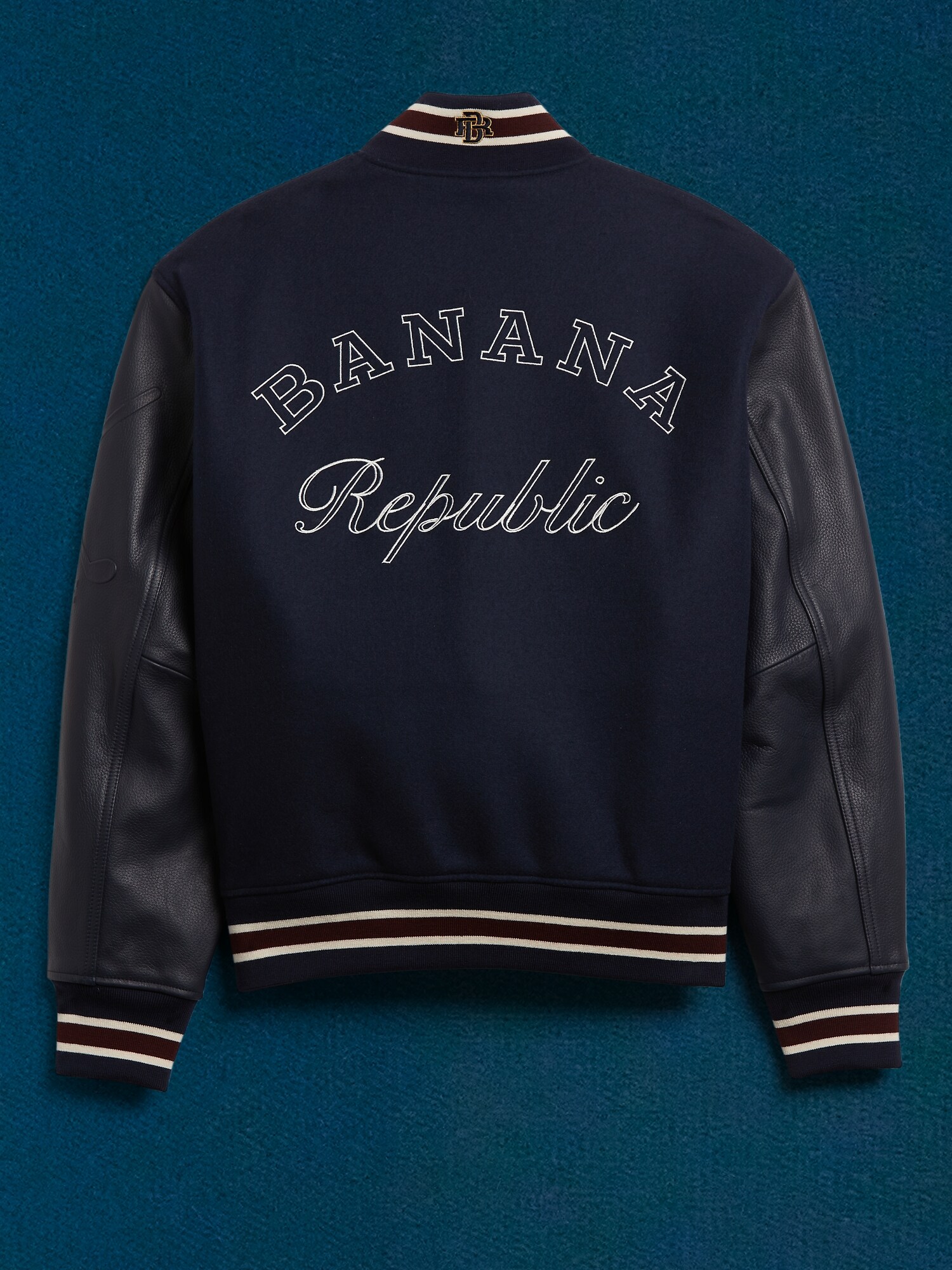 banana republic varsity jacket