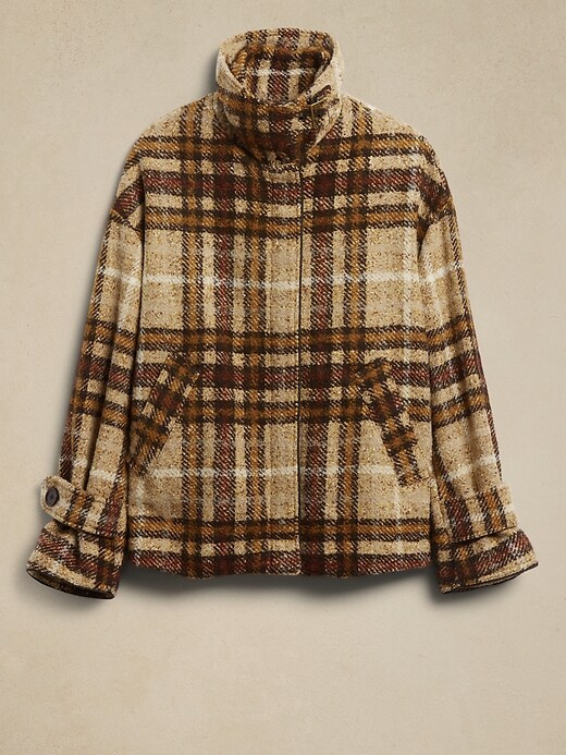 Oversized Balmacaan Jacket | Banana Republic