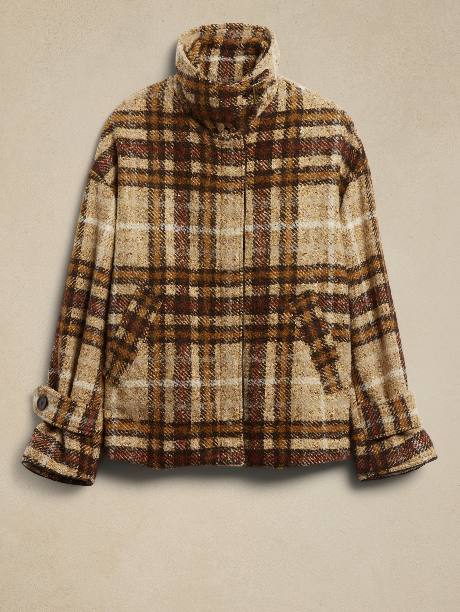 Oversized Balmacaan Jacket | Banana Republic